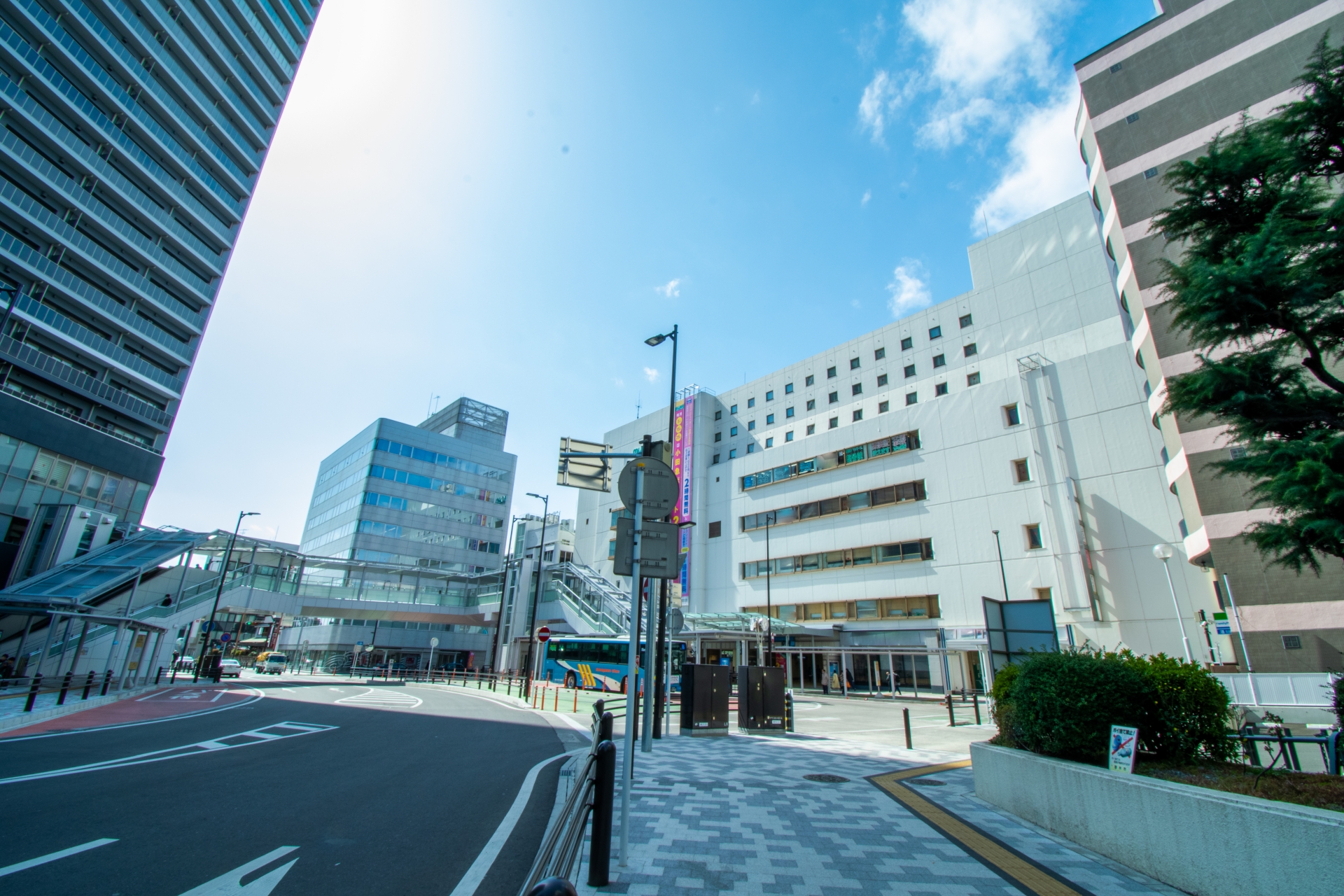厚木市の都市風景